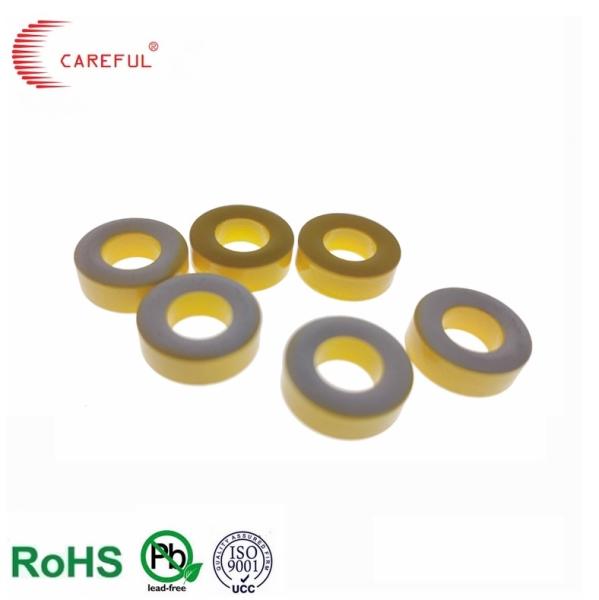 Soft Magnetic Iron Core Iron Powder Toroidal Cores Rohs ISO9001 For Choke