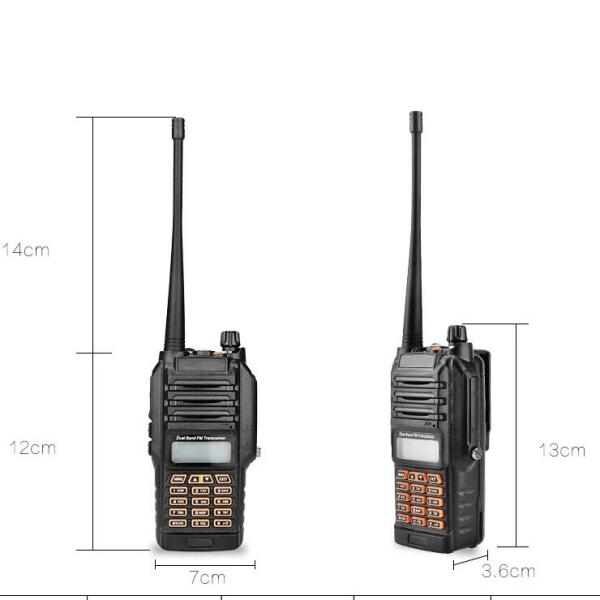 Portable Commercial FM Radio Receiver UV9R Kids Walky Talky