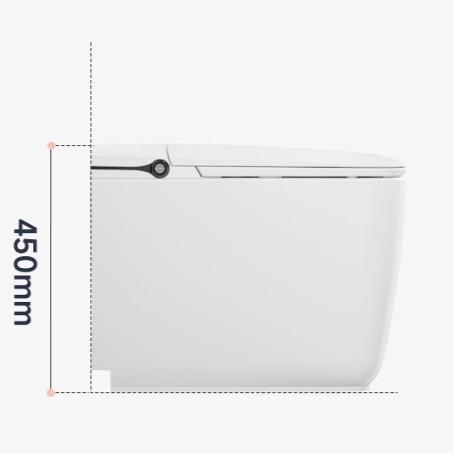 Luxury One Piece Modern Smart Toilet Automatic Ceramic Intelligent Toilet