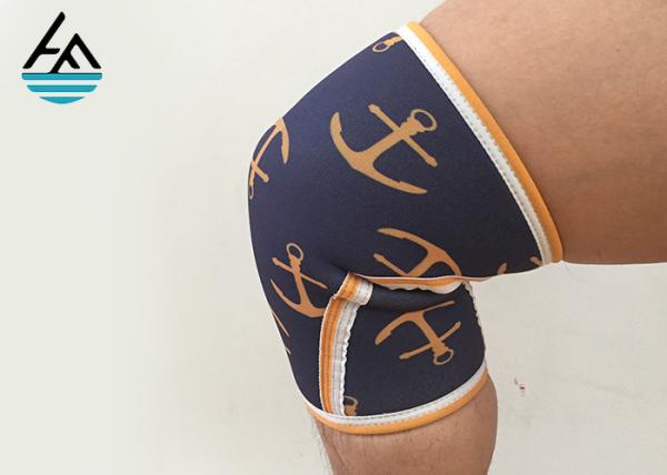 Sports Black Neoprene Knee Sleeve , Neoprene Sleeve Under Knee Brace