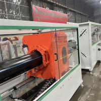 Máquina de extrusão de tubos de plástico de alta densidade 90 kW