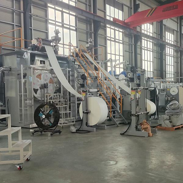 High Performance Adult Diaper Making Machinery Automatic Control System Global Export