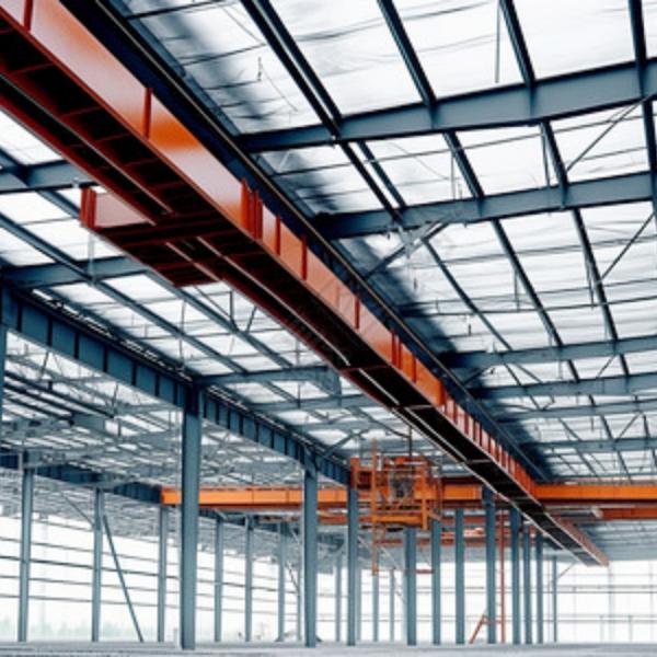 Snow Load Compliant Steel Structure Workshop For Cold Region Factory Construction