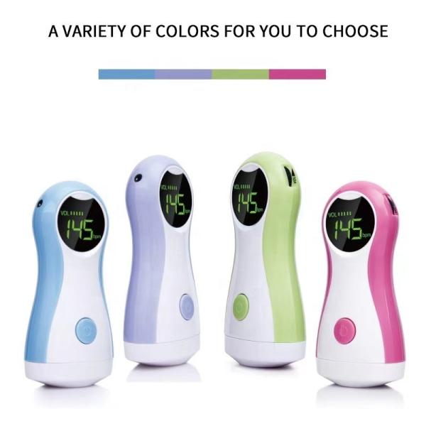 Portable Home Pregnancy Doppler Fetal Baby Ultrasonic Doppler Fetal Heartbeat Detector