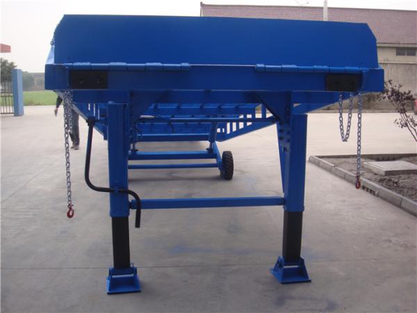 Warehouse Steel Dock Ramps, Yard Ramp For Non Fixed Dock To Loading