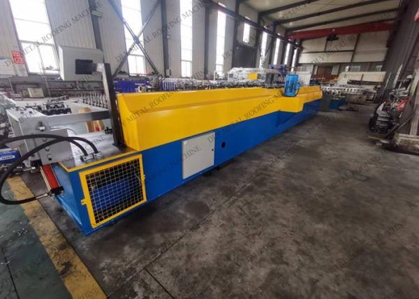 Rolo hidráulico da tubulação do corte 7.5m que forma o Downspout da calha da máquina 5.5kw