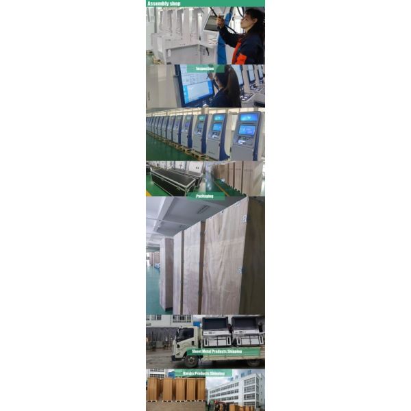Self Checkin Kiosk with Capacitive Touch 10 Point Screen Customized Size and OEM/ODM Service for Hotels and Hostels