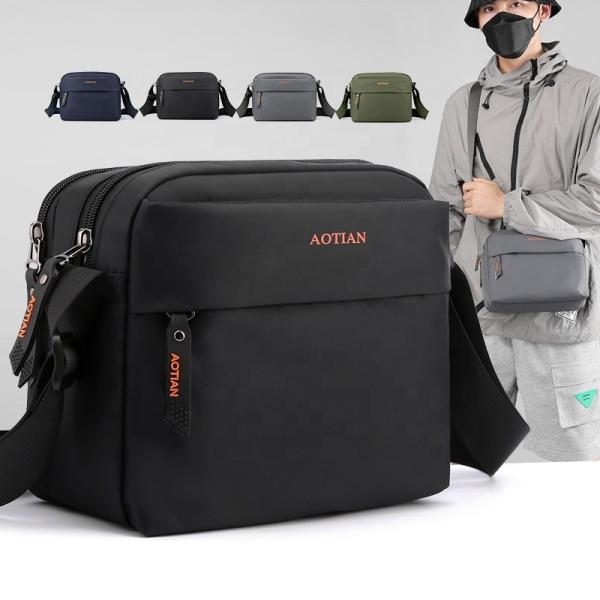 Men Travel Sport Sling Cross Body Chest Shoulder Bag Anti Theft