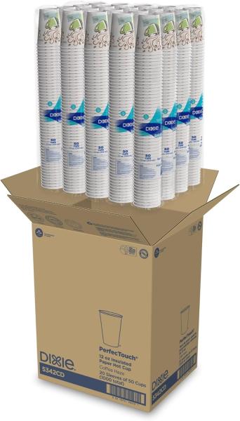 OEM ODM 100% Biodegradável Capa de Café Cana de Açúcar Bagasse Pulpa Copo de Papel Com Capa