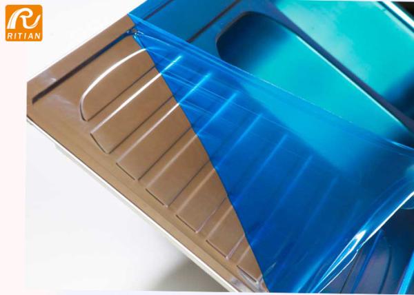 Adhesive Aluminum Protective Film Anti Scratch Stainless Steel Protective Film
