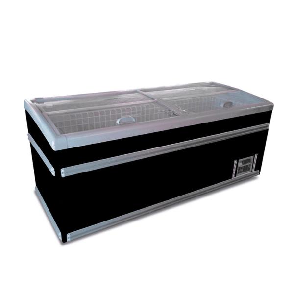 O CE do congelador da ilha da caixa aprovou o automóvel do refrigerador da ilha degela o refrigerador da ilha