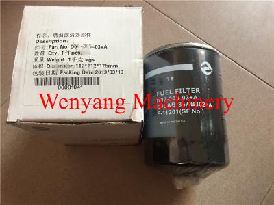 Filtro de combustível D00-305-03+A das peças sobresselentes do motor de Dongfeng SC11CB220G2B1