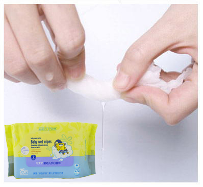 Безалкогольный младенец Unscented заботы кожи самый безопасный обтирает для чувствительной кожи