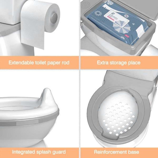 Blue Pink White Kids Potty Toilet Trainer with Custom Logo Acceptance and Eco Friendly Design