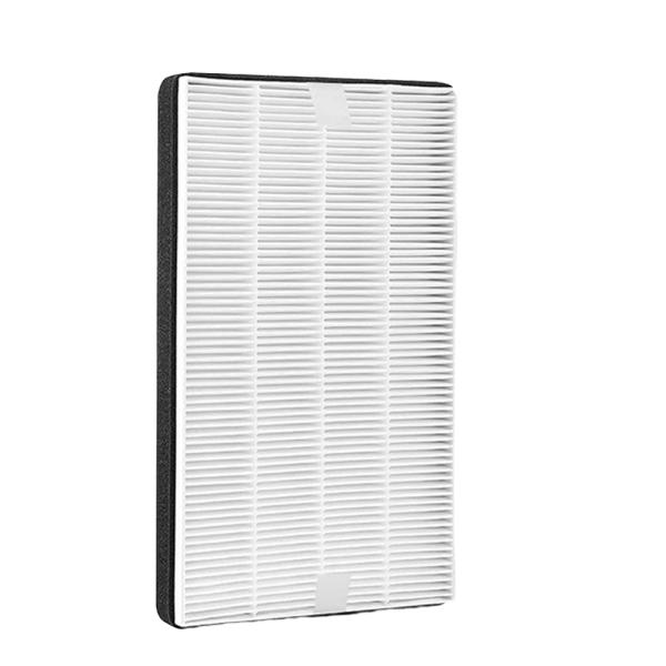 H13+Pet Frame Air Purifier Replacement Filter with Customized Size and Black PU or EPDM Sealing Strip