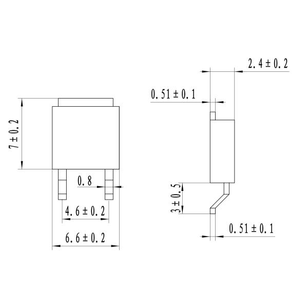 RSH10WA 10W Plastic Encased Thick Film Resistor