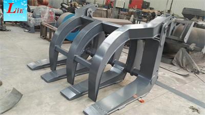 China Wood Grapple Log Wheel Loader log grabber wheel loader attachment manufacturers/supplier