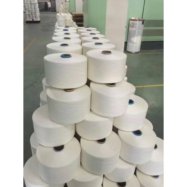 Крася 100% полиэстер закрутило пряжу 402 502 40/2 сырцовых пряж конуса белой бумаги для Sportswear