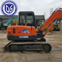 Origine Corée DH55 Excavatrice Doosan utilisée DH55 Excavatrice utilisée Excavatrice Doosan DH55