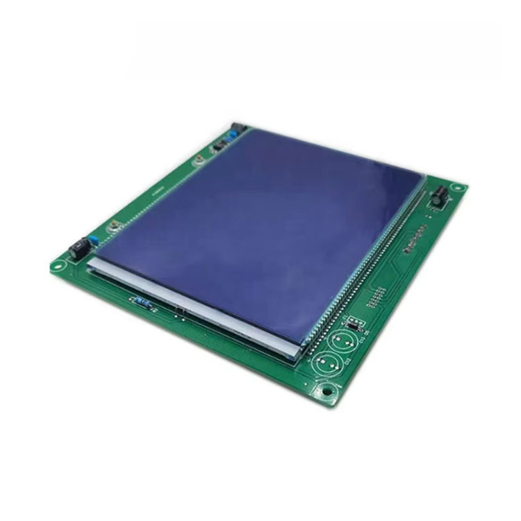 16-Digit Blue 7-Segment Fuel Dispenser Display Module TN Type with 128x64 Resolution and ST7789 Driver IC