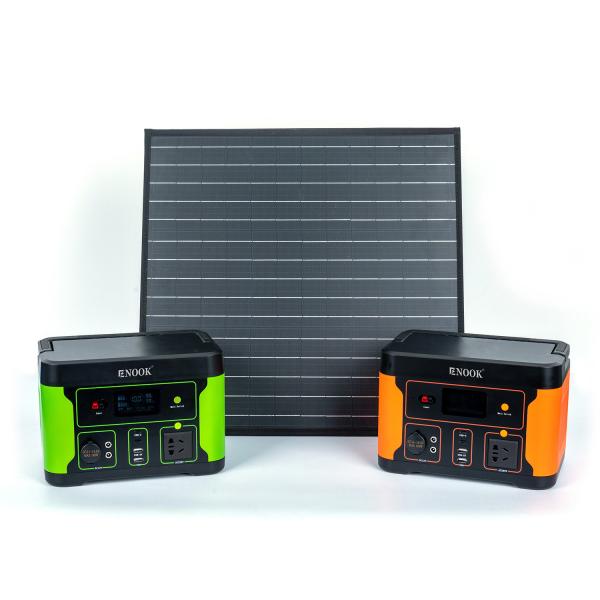 Solar Outdoor Emergency Portable Power Station 500W LFP Battery Type
