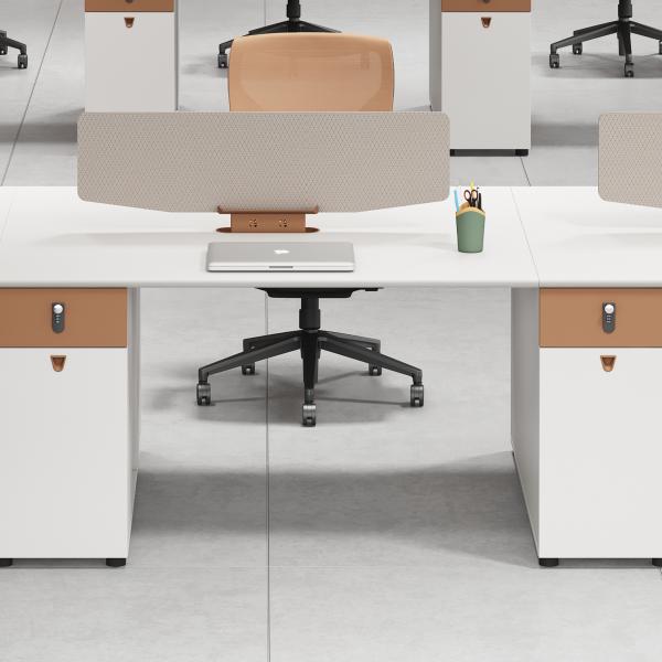 Wooden 2 4 6 Seat Cubicles Desk Workstation Office Furniture Modular Office Desk Work Station