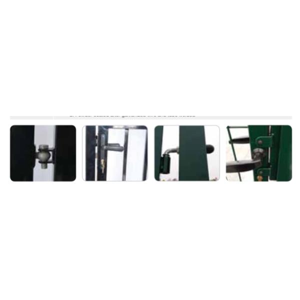 Дом и сад Стальные скользящие ворота с трубчатой рамой