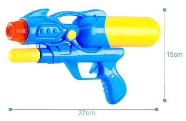 Brinquedos do sistema de extinção de incêndios da água EN71, armas de água do verão dos PP 550ml 36*16*8CM