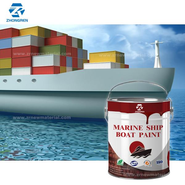 Vessels revêtement en caoutchouc chloré Peintures et revêtements marins résistants aux UV