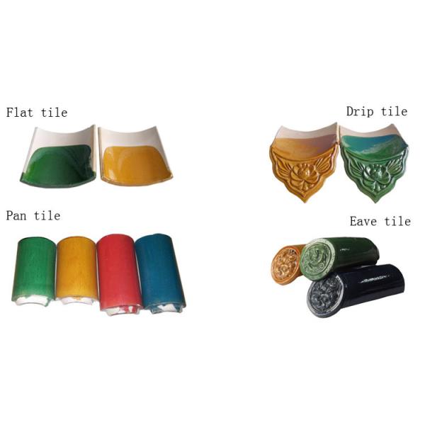 Figuras chinesas Dragon Glazed Traditional Decoration do telhado do miradouro exterior