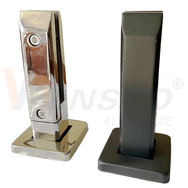 VVINSCO 220mm Stainless Steel Glass Spigot for 12mm/14mm/24mm Glass - AISI 304/316 Pool Railing Fitting