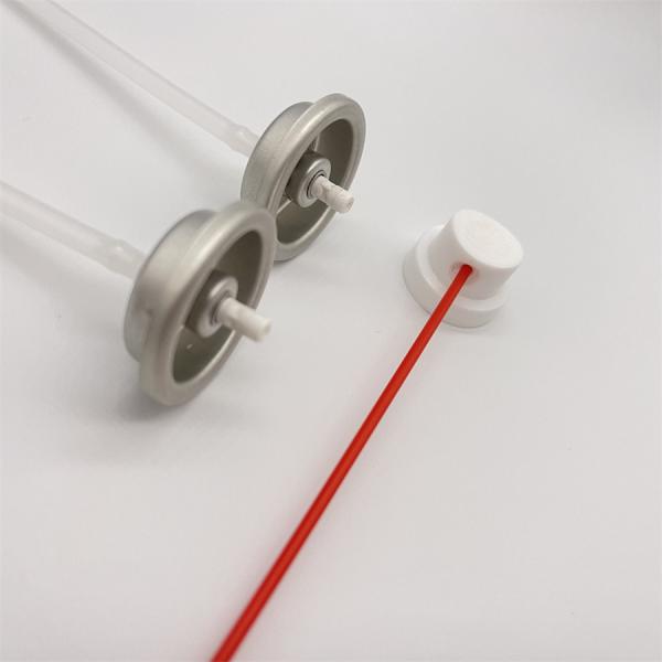 Valve de nettoyage en aérosol pour l'entretien automobile Valve de pulvérisation en aérosol pour le nettoyage automobile pour les détails automobiles Valve aérosol résistante à la corrosion pour une distribution précise du nettoyant