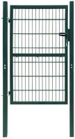 cerca Gate Hot Dip do furo de 55*200mm a única galvanizou o fio revestido Pvc Mesh Welded