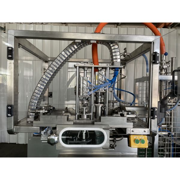 Customize aseptic filling system featuring PLC operating system offering sterile filling solution for pharmaceutical and medical industries