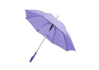 Eixo de alumínio roxo punho simples aberto da forma da luz J do automóvel do guarda-chuva de 23 polegadas