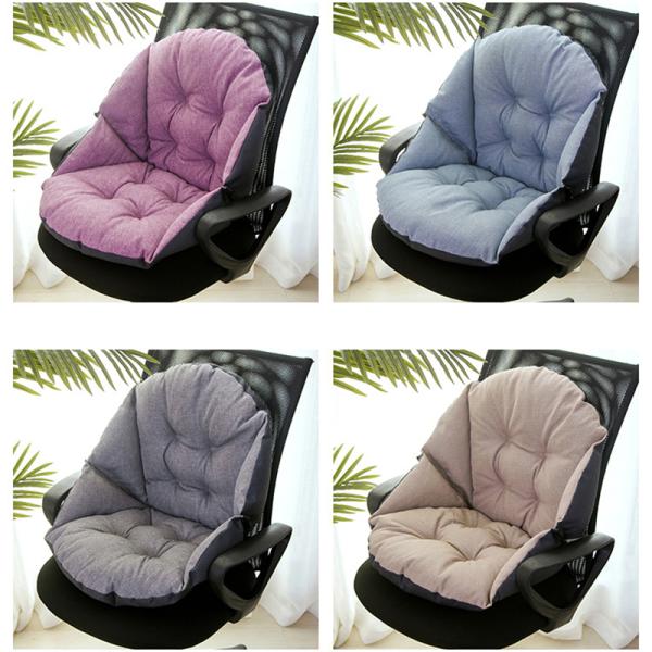 One Piece Plush Seat Cushions Machine Washable 500 - 1100G 42 * 48 * 23CM