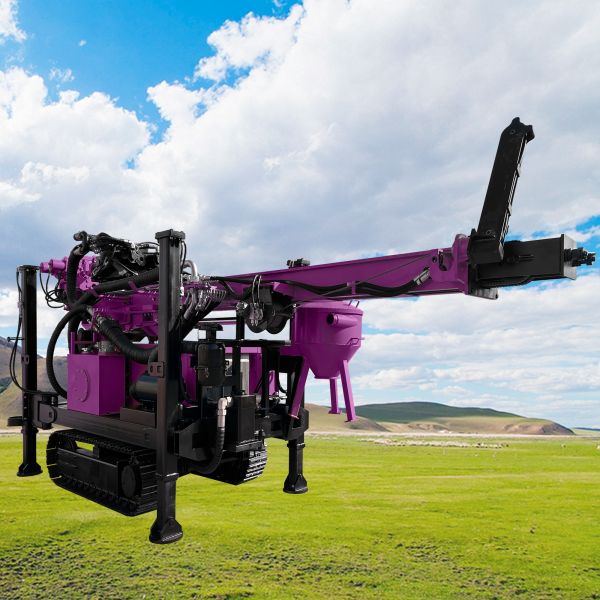 Dual Wall Drill Pipe Reverse Circulation Drill Rig Geological Core Sampling Drilling Machine for Sale
