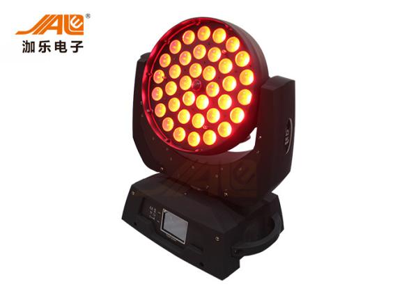 Hot Sale 36pcs 18w RGBWA UV 6in1 Led Zoom Moving head wash light