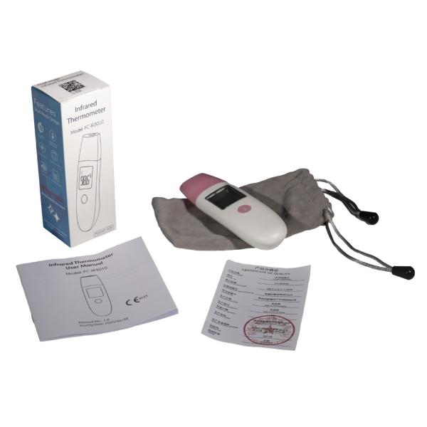 Hospital Forehead Ear Infrared Thermometer With Tri Color Display