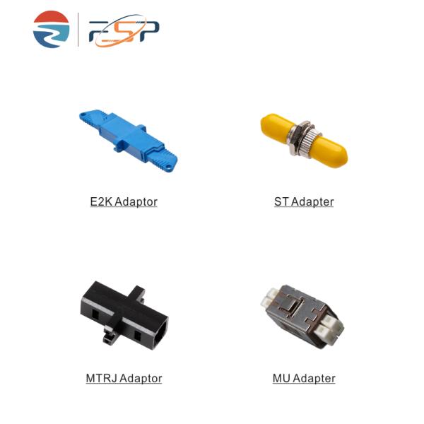 E2K E2000 ST MU MTRJ Adaptador de fibra La mejor opción para configuraciones de 1 o 2 puertos
