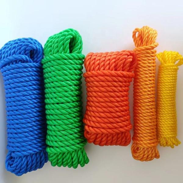 8 Strands Rope Pp Fibre Rope 8 Mm To 30 Mm Used In Marine For Mooring Towing Lifting String