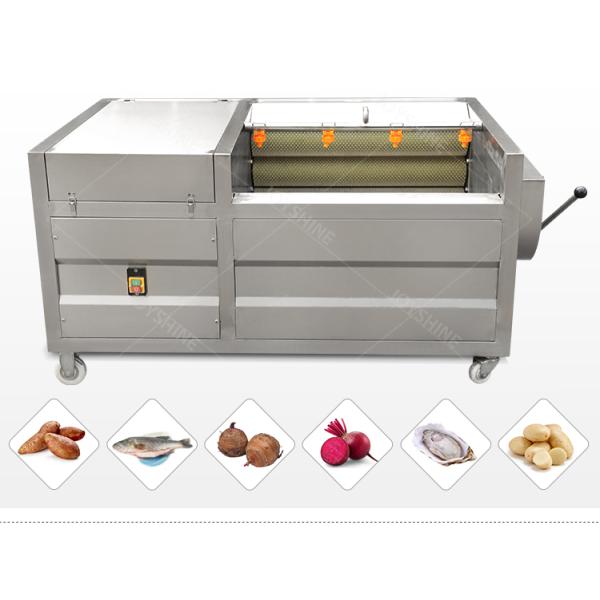 Yam Root Vegetable Carrot Cassava Peeling And Washing Machine Cleaning Polishing Snack Machinery