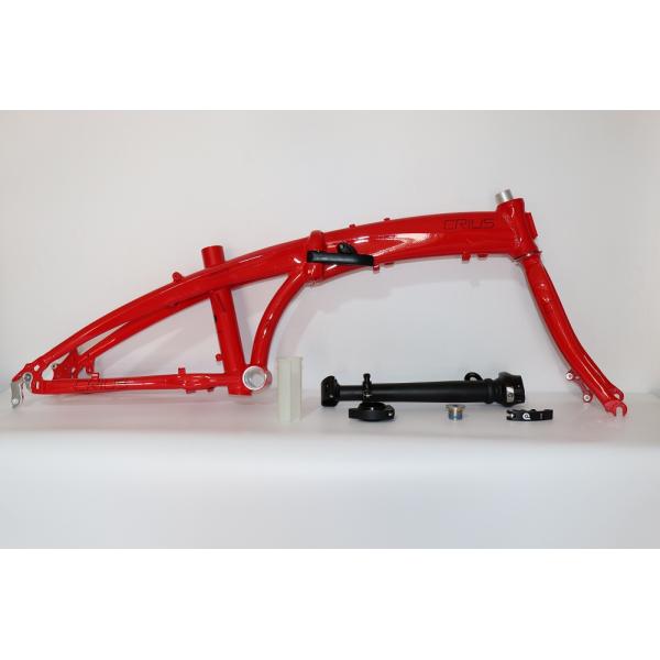 2900г Крюс сверхлегкая алюминиевая сплав велосипедная рама с V тормозом и D тормозной скоростью