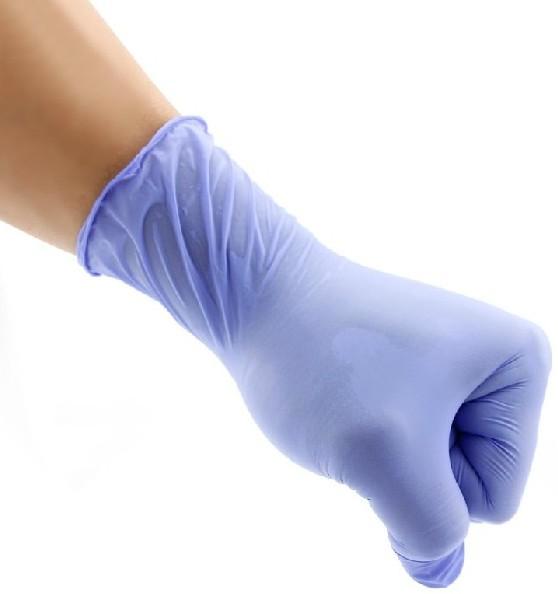 Durable Nitrile Powder Free Gloves Purple Nitrile Gloves Chemical Resistance