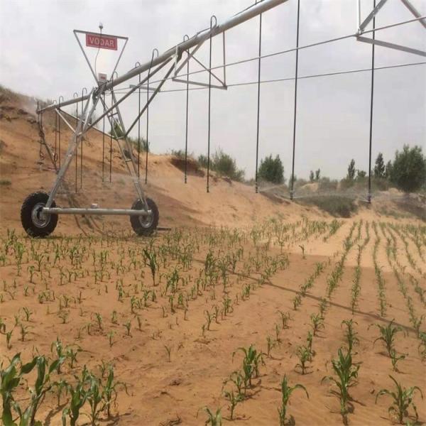 2024 Farm Rotating Center Pivot Irrigation Device with Remote Monitoring and Axial Spinning Sprinklers Solutions