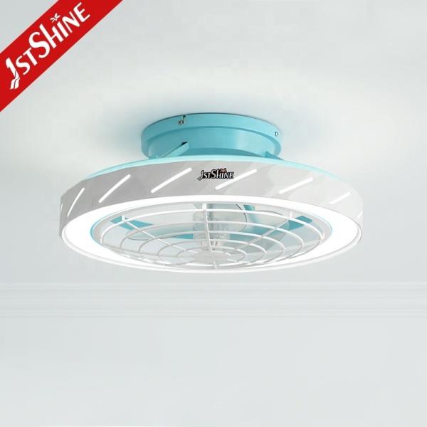 Com controle remoto, ventilador de teto LED 20 flush montado com baixo ruído e 2- de 1stshine