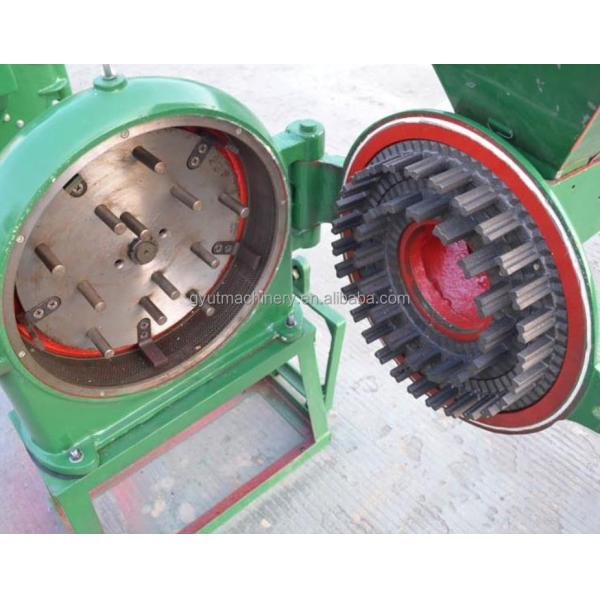 280mm Rotor Diameter Animal Food Grinder for Fine Grinding and 500kg/hour Production
