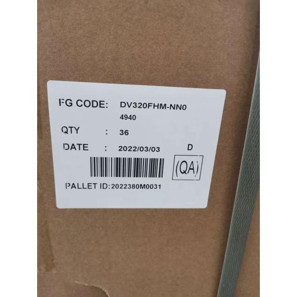 Пикселы LVDS 51pin 69PPI 12.0V панели DV320FNM-NN0 1920X1080 LCD Signage 32 дюймов BOE цифров