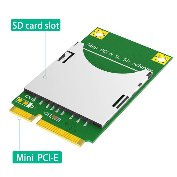 Adaptateur compact pour carte SD facile à installer