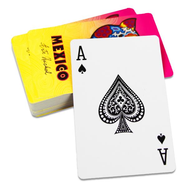 Matte Varnishing Waterproof 0.35mm PVC Poker Cards